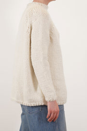 hand knitted dolcevita wool milk