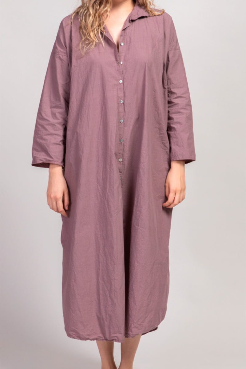 long shirt dress tc mauve