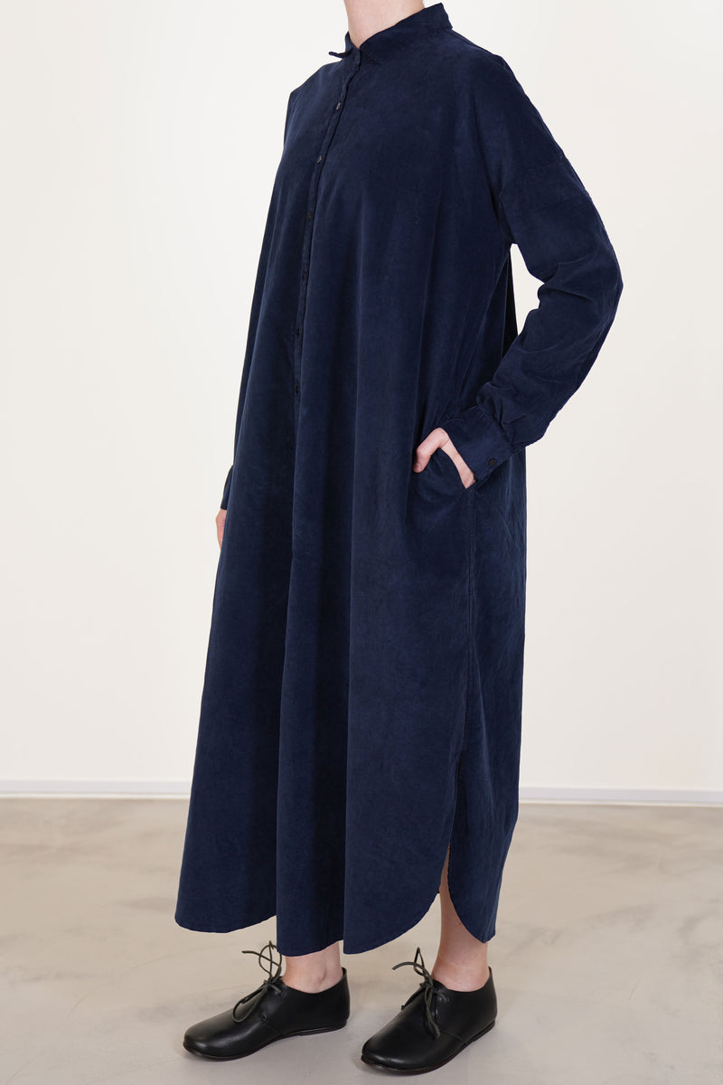 long shirt dress velvet ink