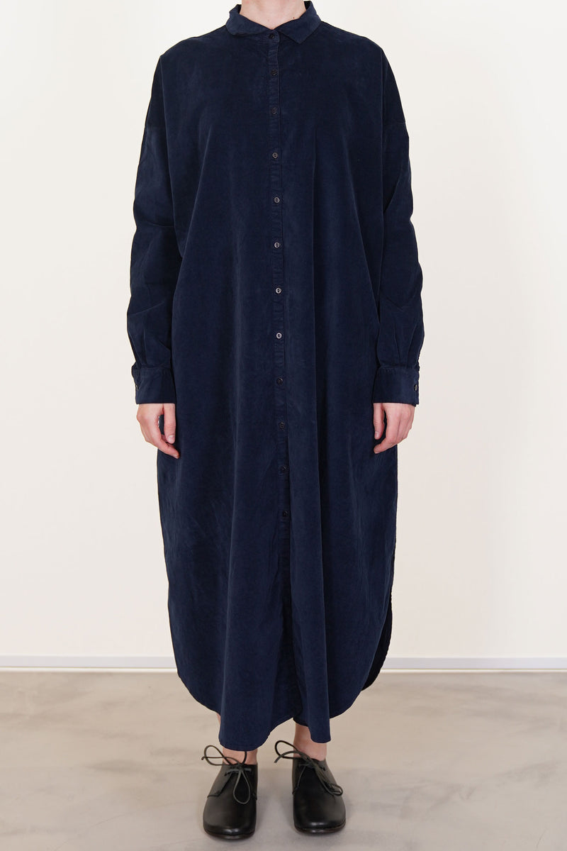 long shirt dress velvet ink