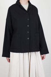 loose blazer hc black