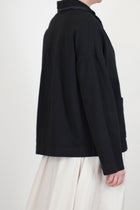 loose blazer hc black