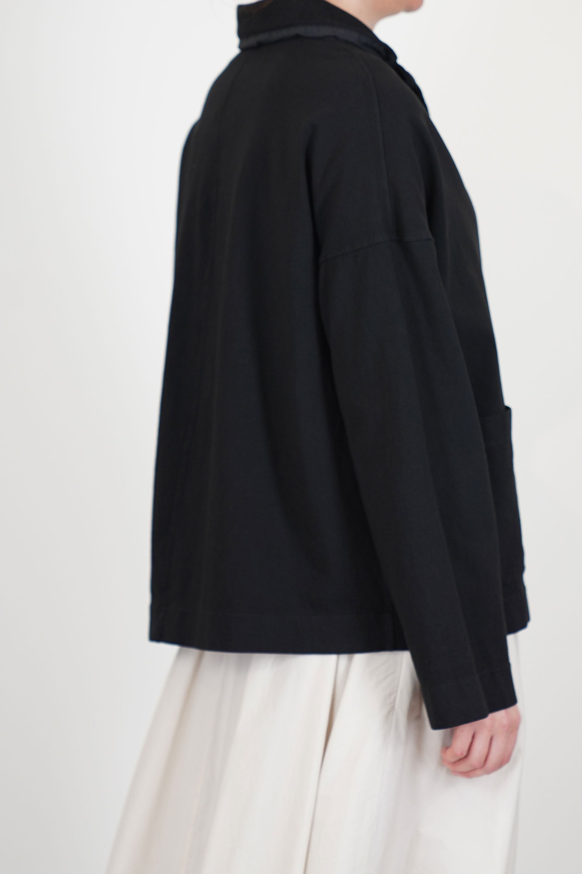 loose blazer hc black