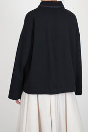 loose blazer hc black