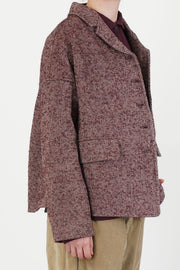 loose blazer pw wine