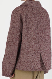 loose blazer pw wine