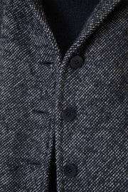 loose blazer wn black