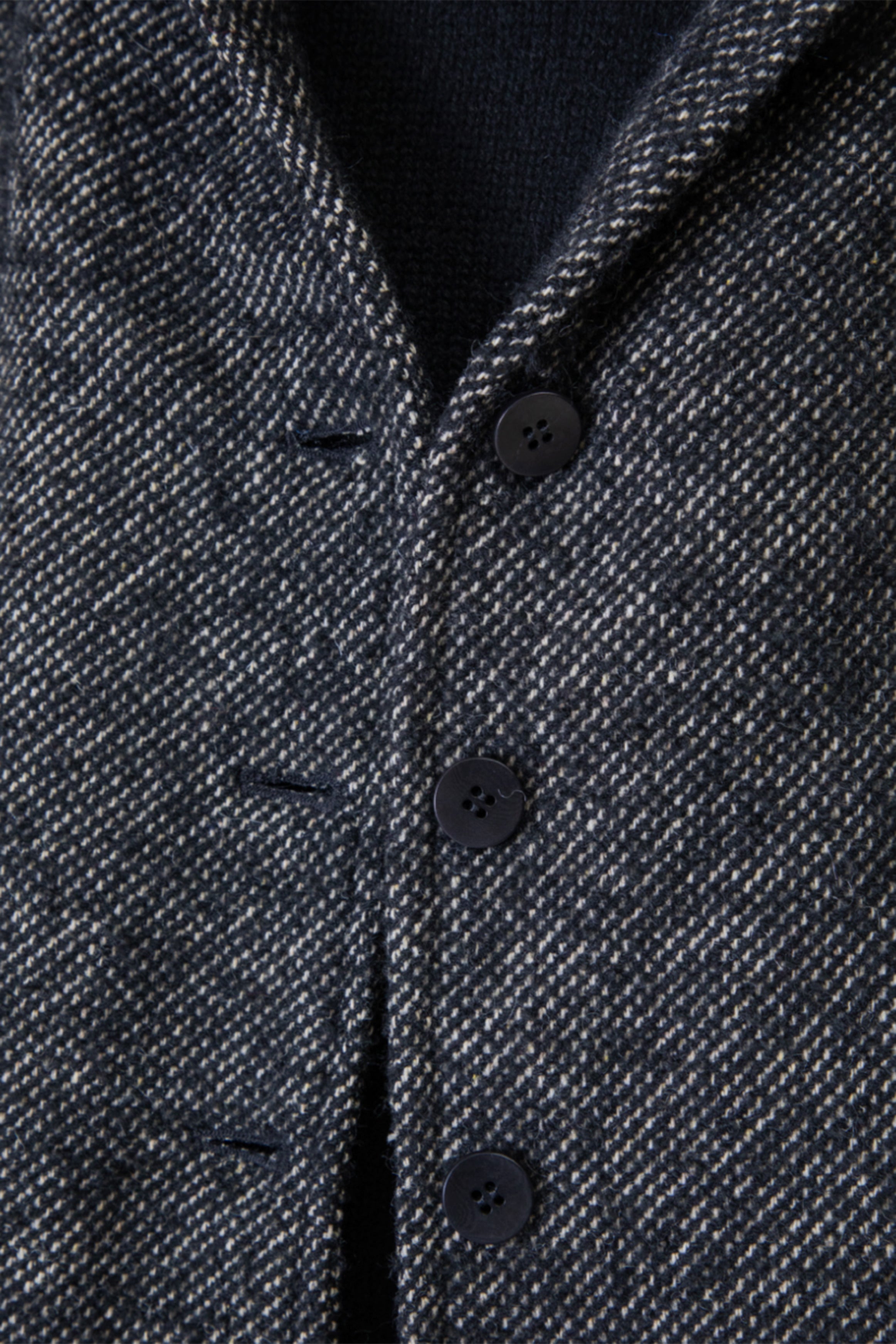 loose blazer wn black