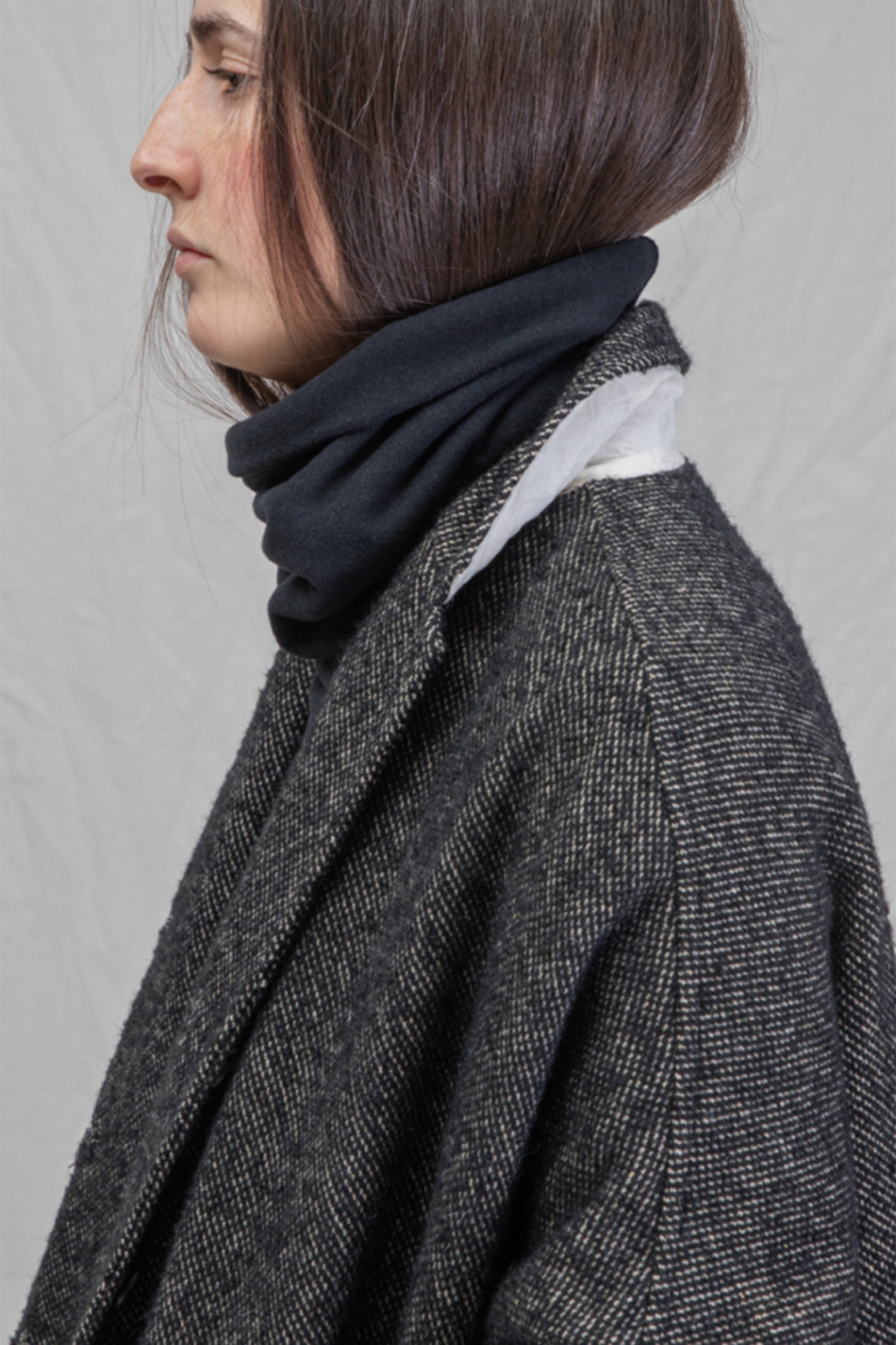 loose coat wn black