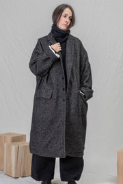 loose coat wn black