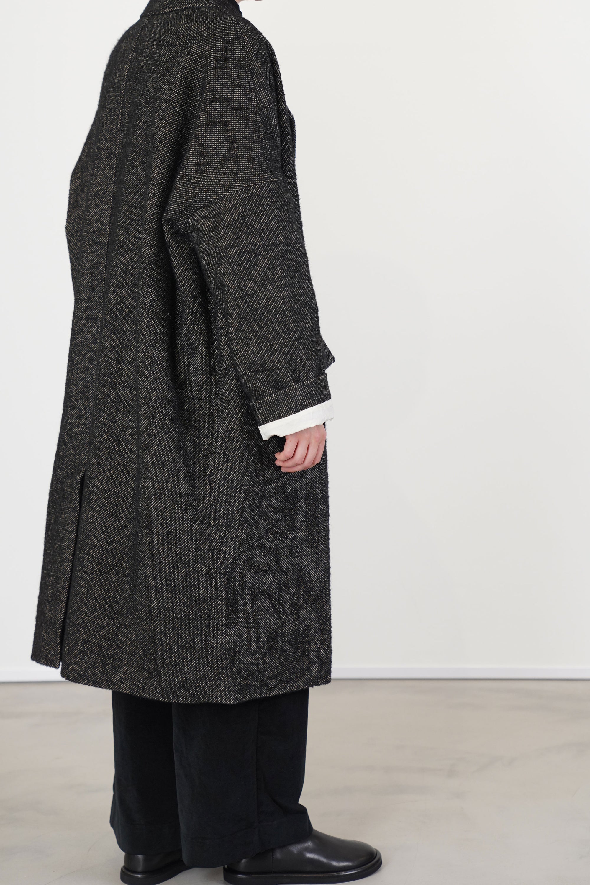 loose coat wn black
