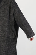 loose coat wn black