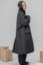 loose coat wn black