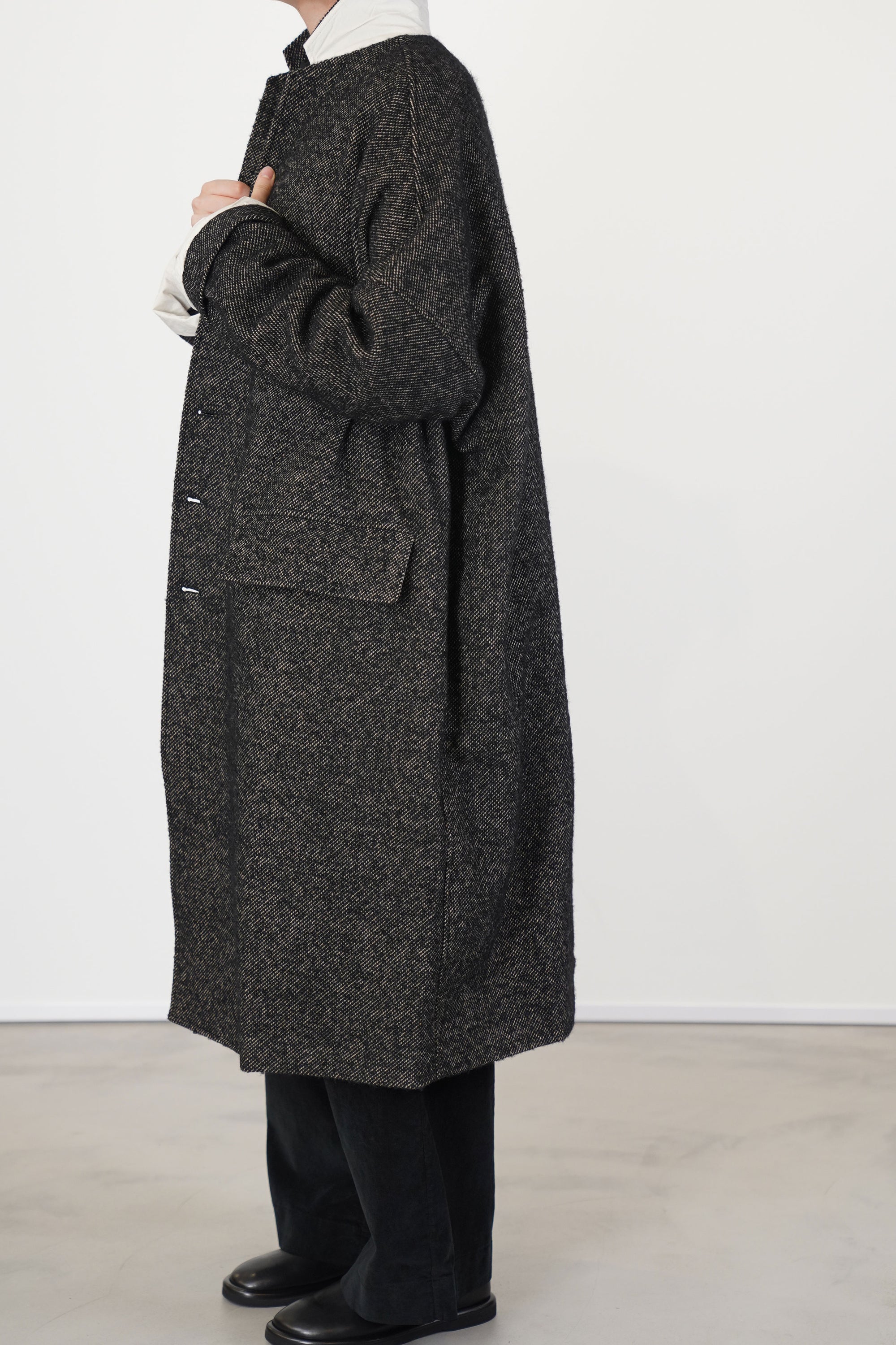 loose coat wn black