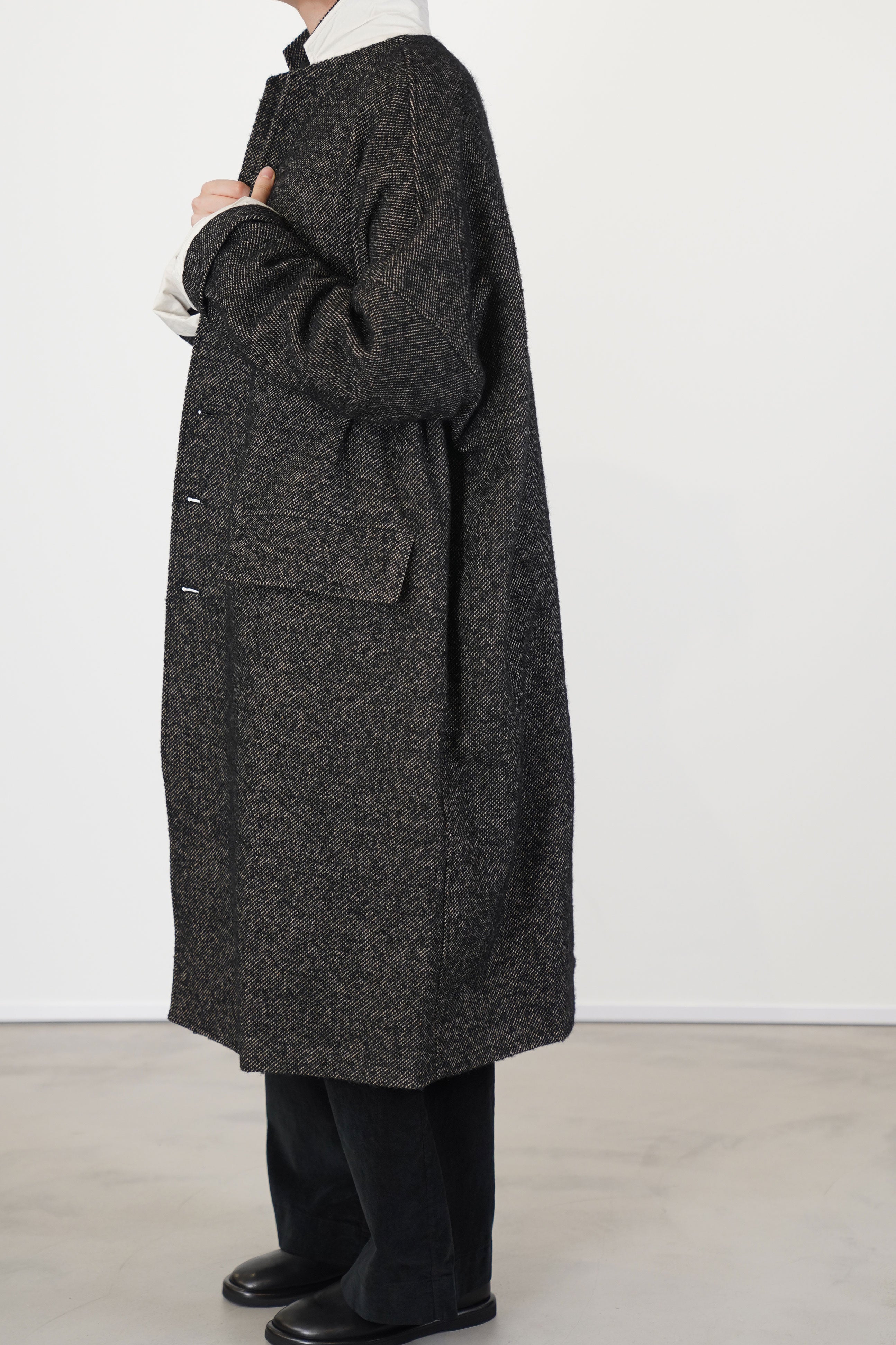loose coat wn black