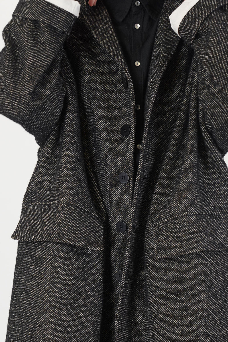 loose coat wn black