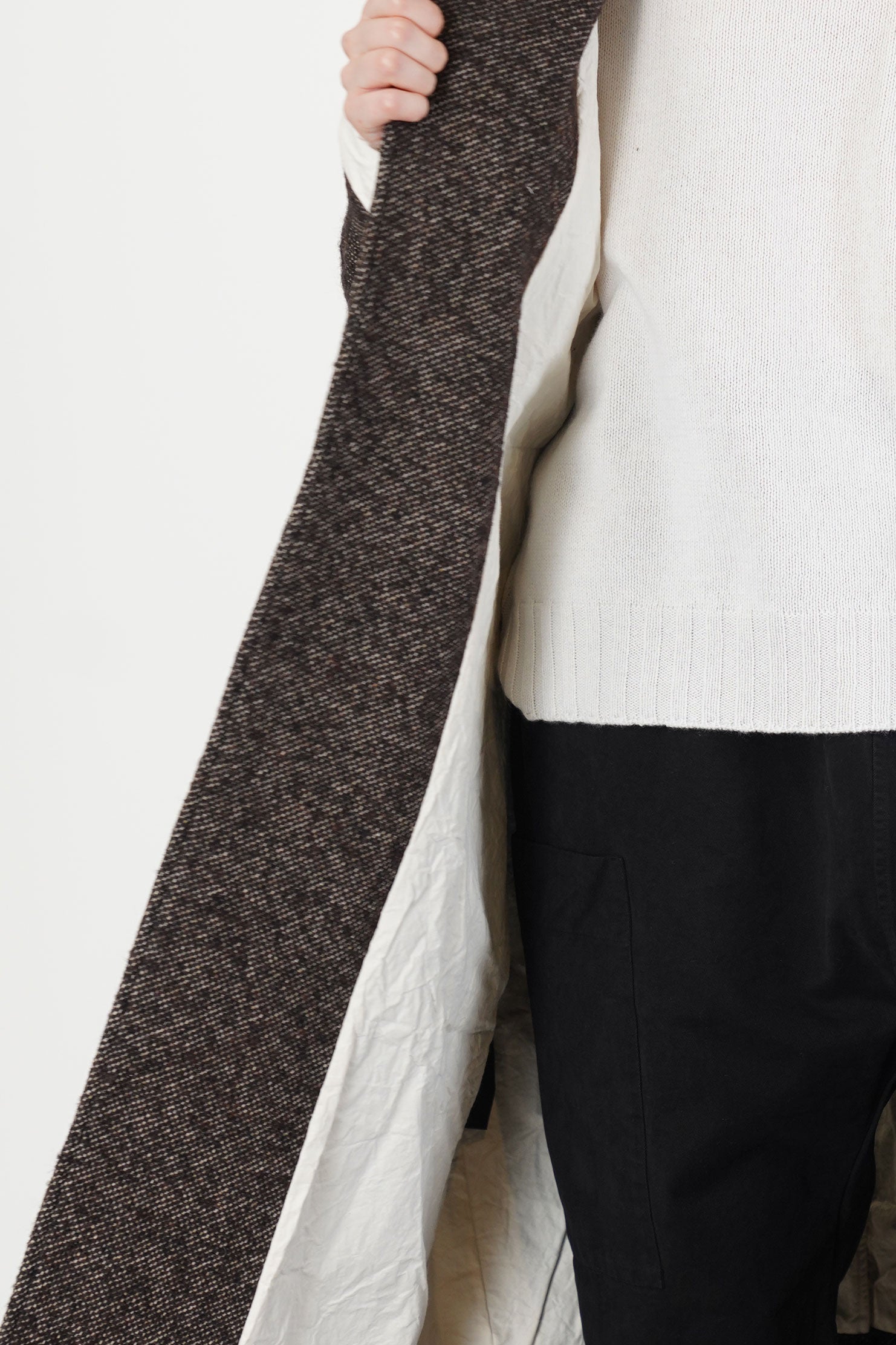 loose coat wn brown