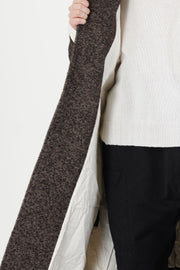 loose coat wn brown
