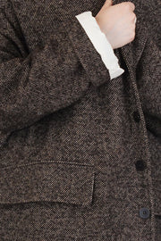 loose coat wn brown