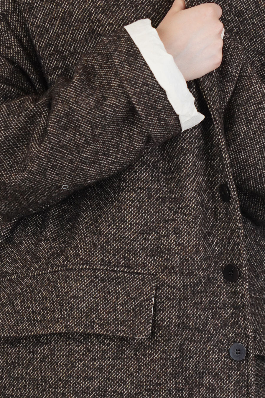 loose coat wn brown