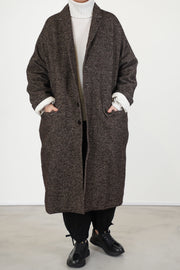 loose coat wn brown