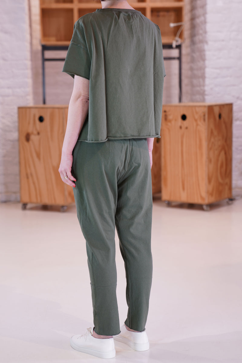 pantalone new basic hc green