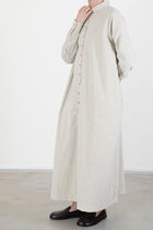 shirt dress v velvet oatmeal