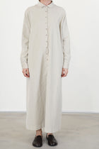shirt dress v velvet oatmeal