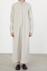 shirt dress v velvet oatmeal