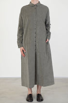 shirt dress v velvet taupe