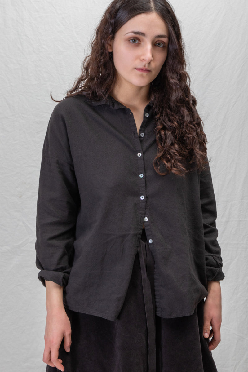short collar shirt lwc brown