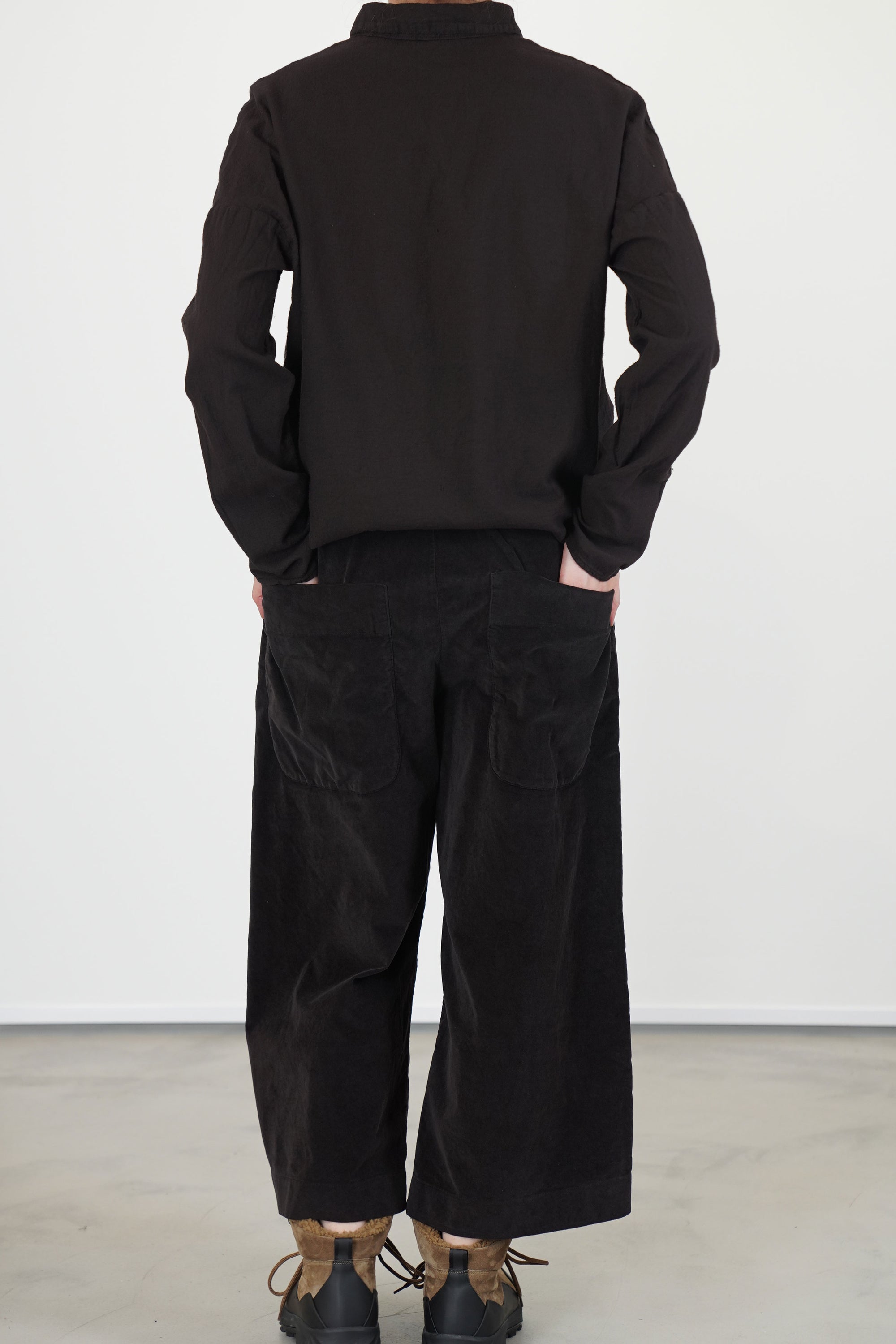 short collar shirt lwc brown