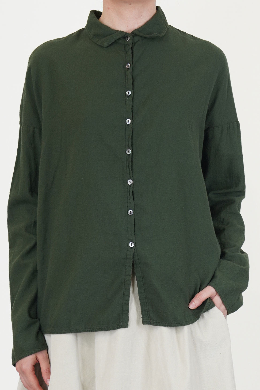 short collar shirt lwc forest