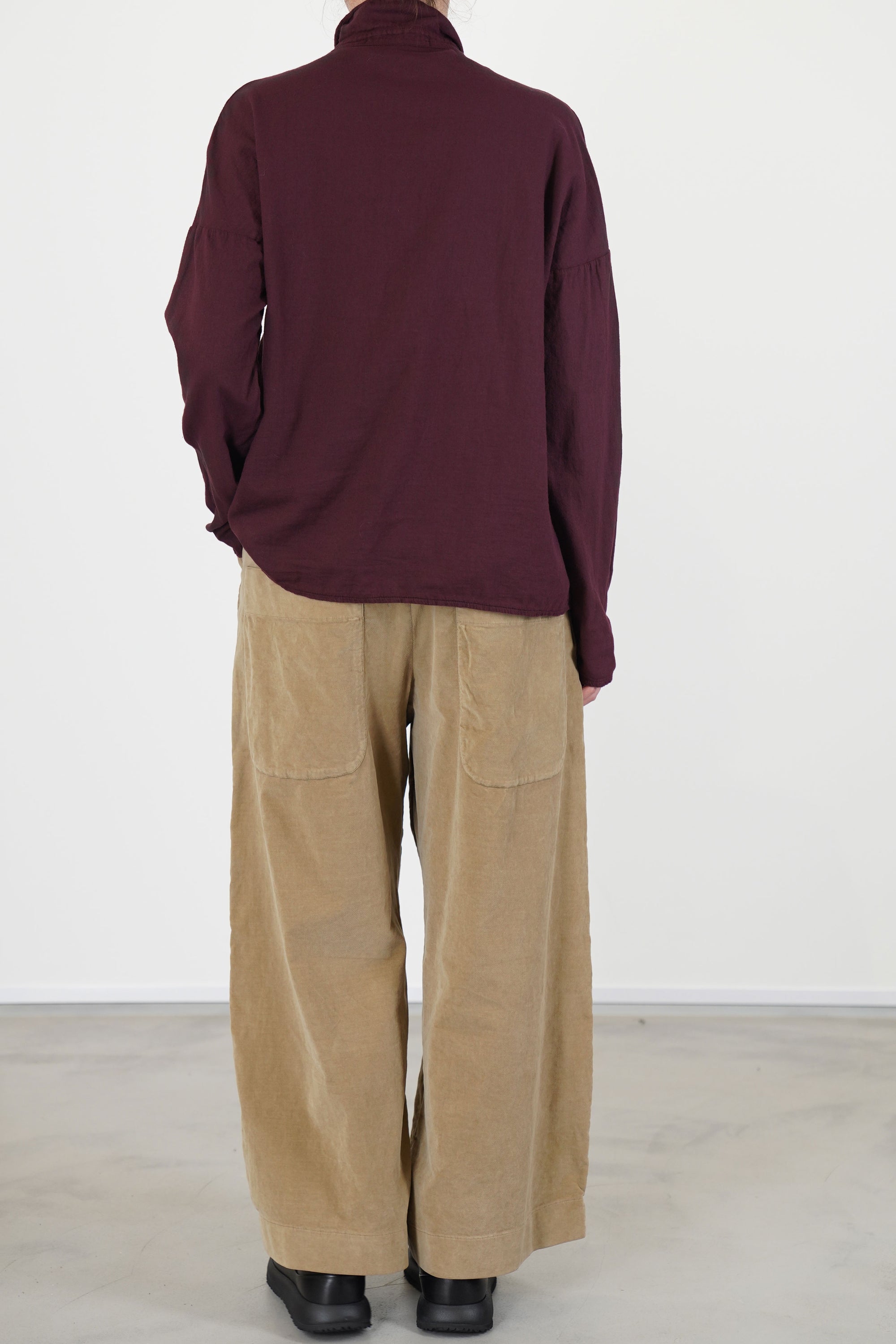 short collar shirt lwc wine