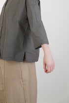 short collar shirt tc anthracite