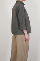 short collar shirt tc anthracite