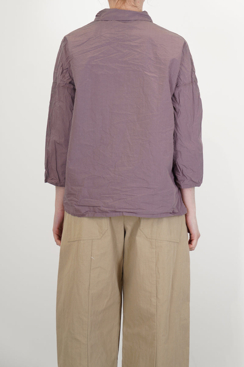 short collar shirt tc mauve