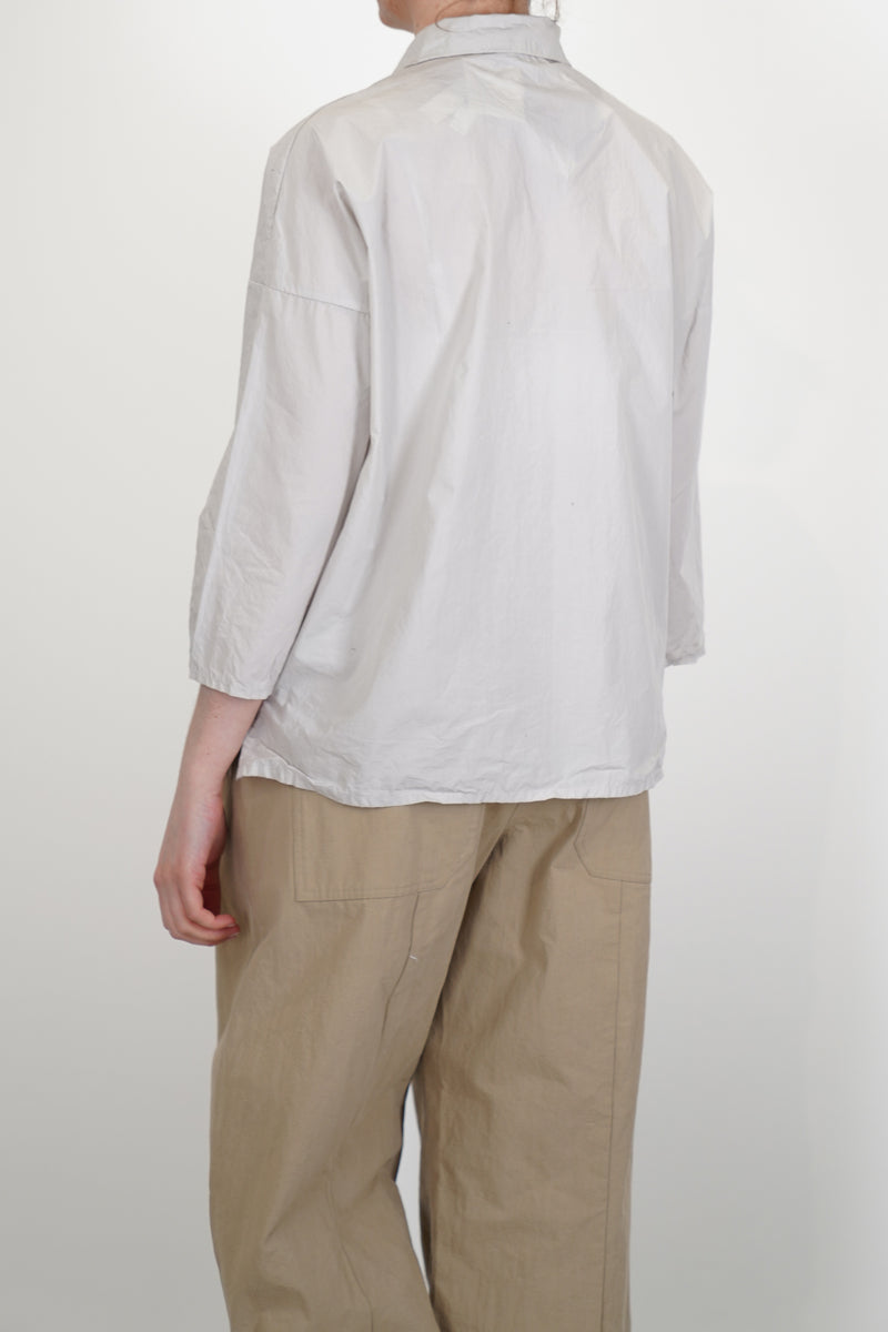 short collar shirt tc pebble