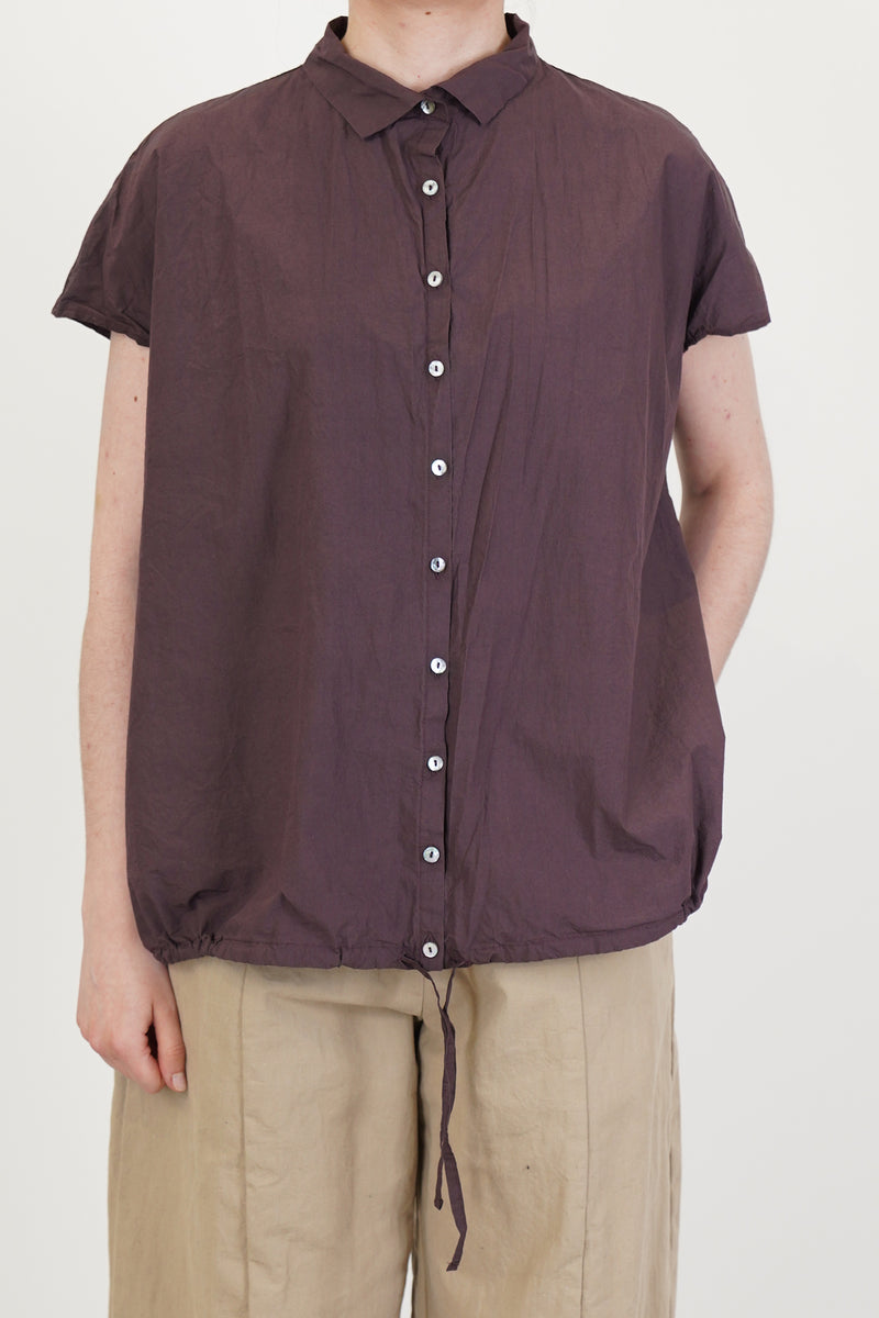 short sleeveless shirt tc grape