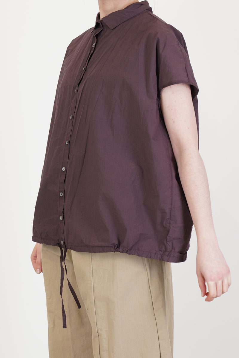 short sleeveless shirt tc grape