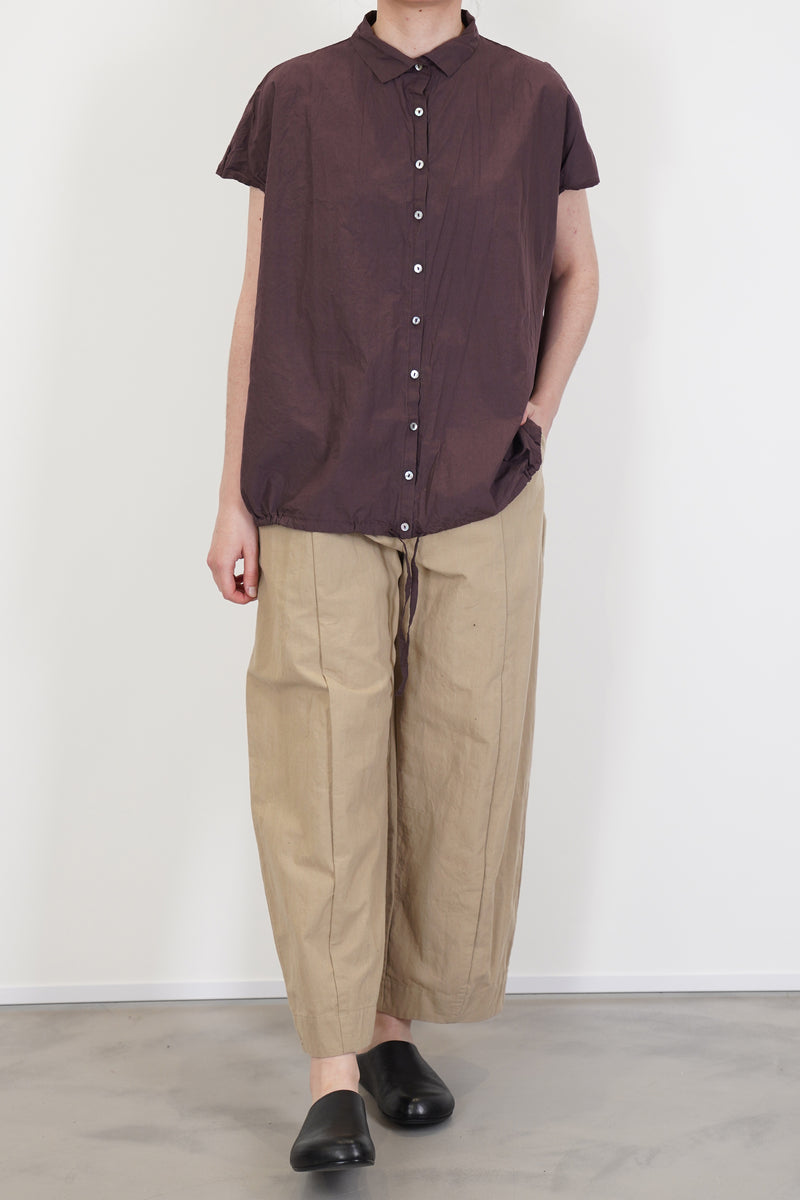 short sleeveless shirt tc grape
