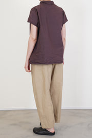 short sleeveless shirt tc grape