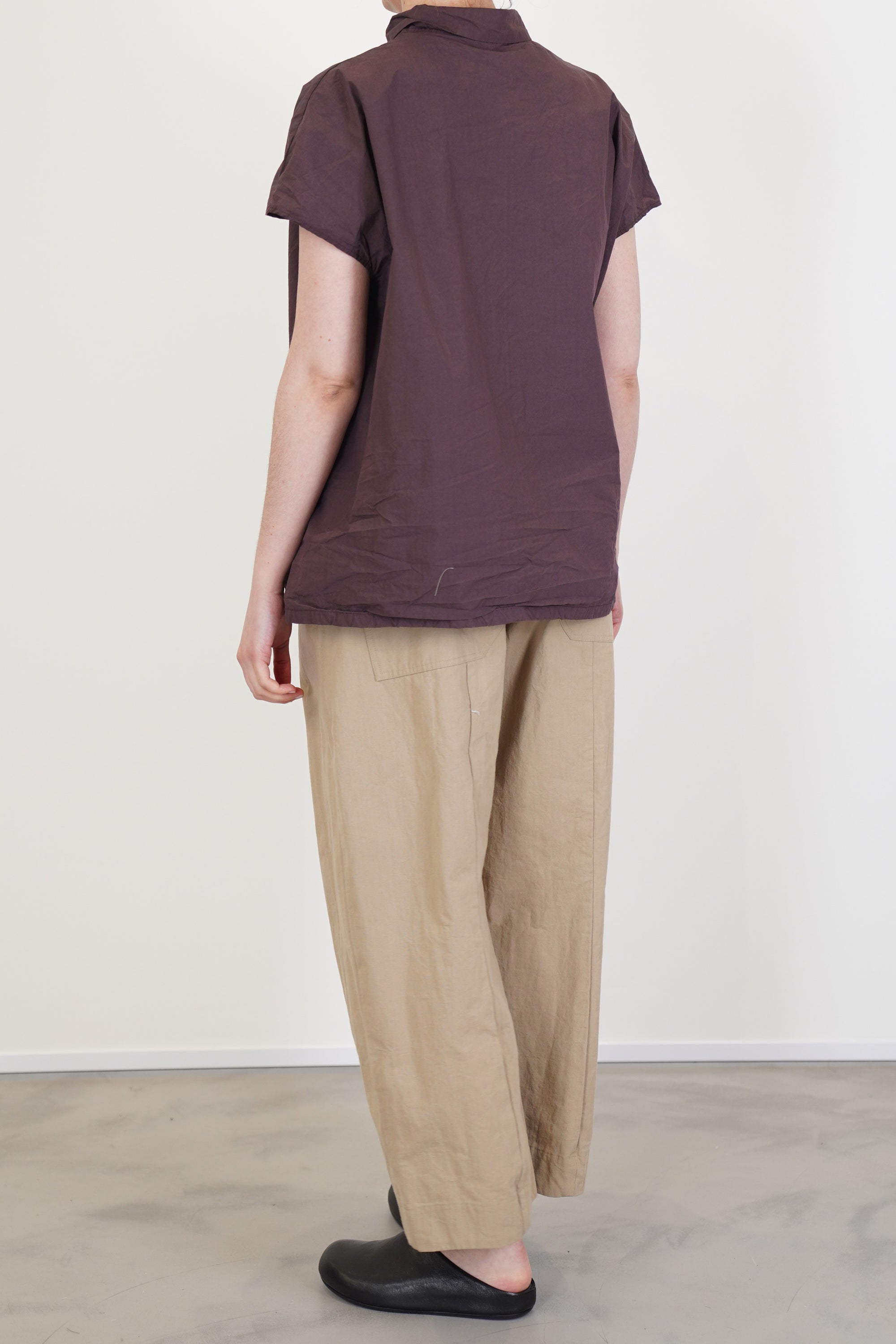 short sleeveless shirt tc grape