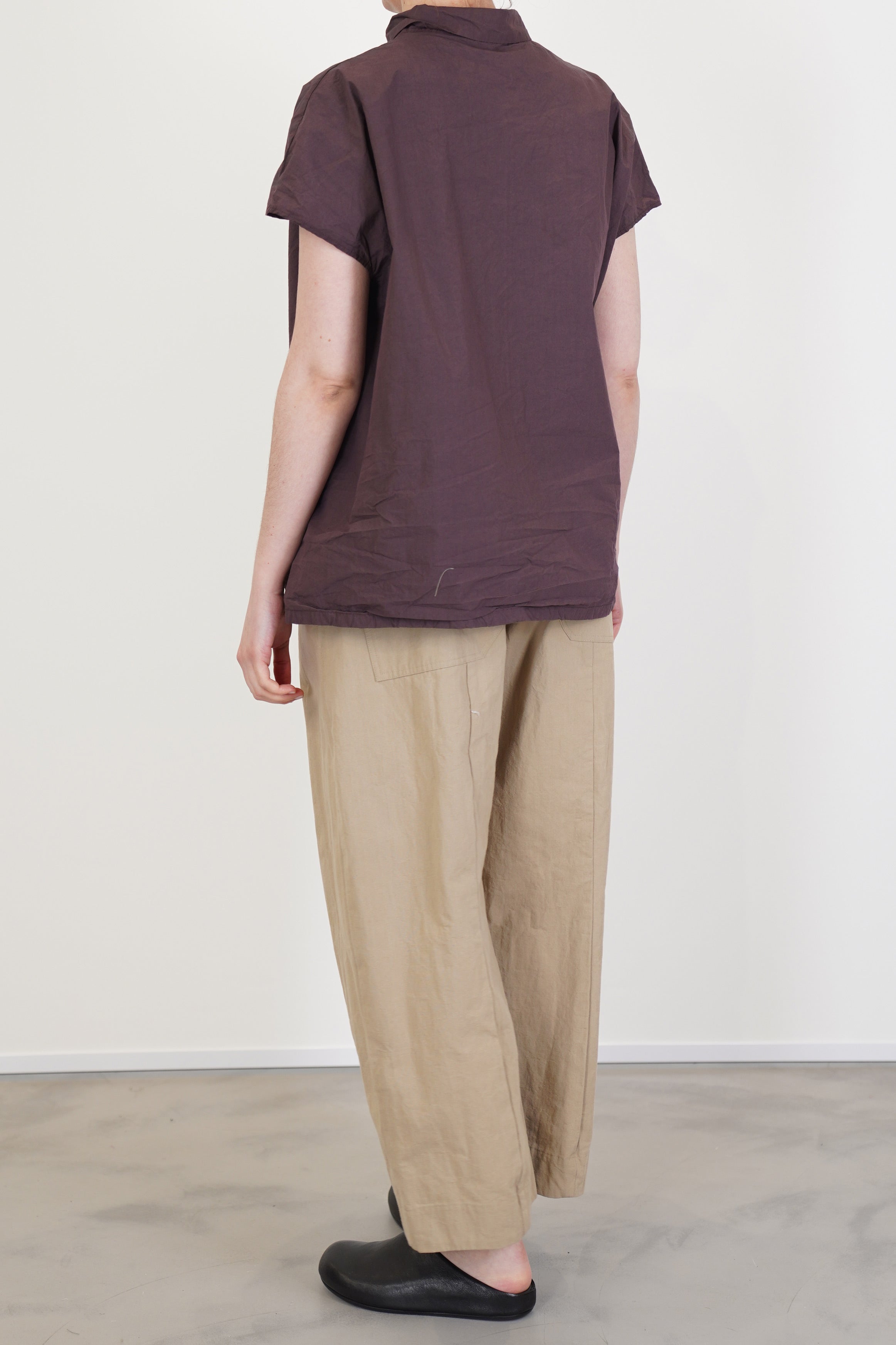 short sleeveless shirt tc grape