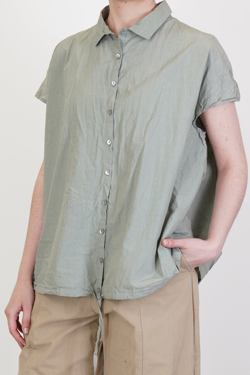 short sleeveless shirt tc sage