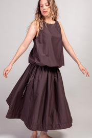 sleeveless dress tsl grape