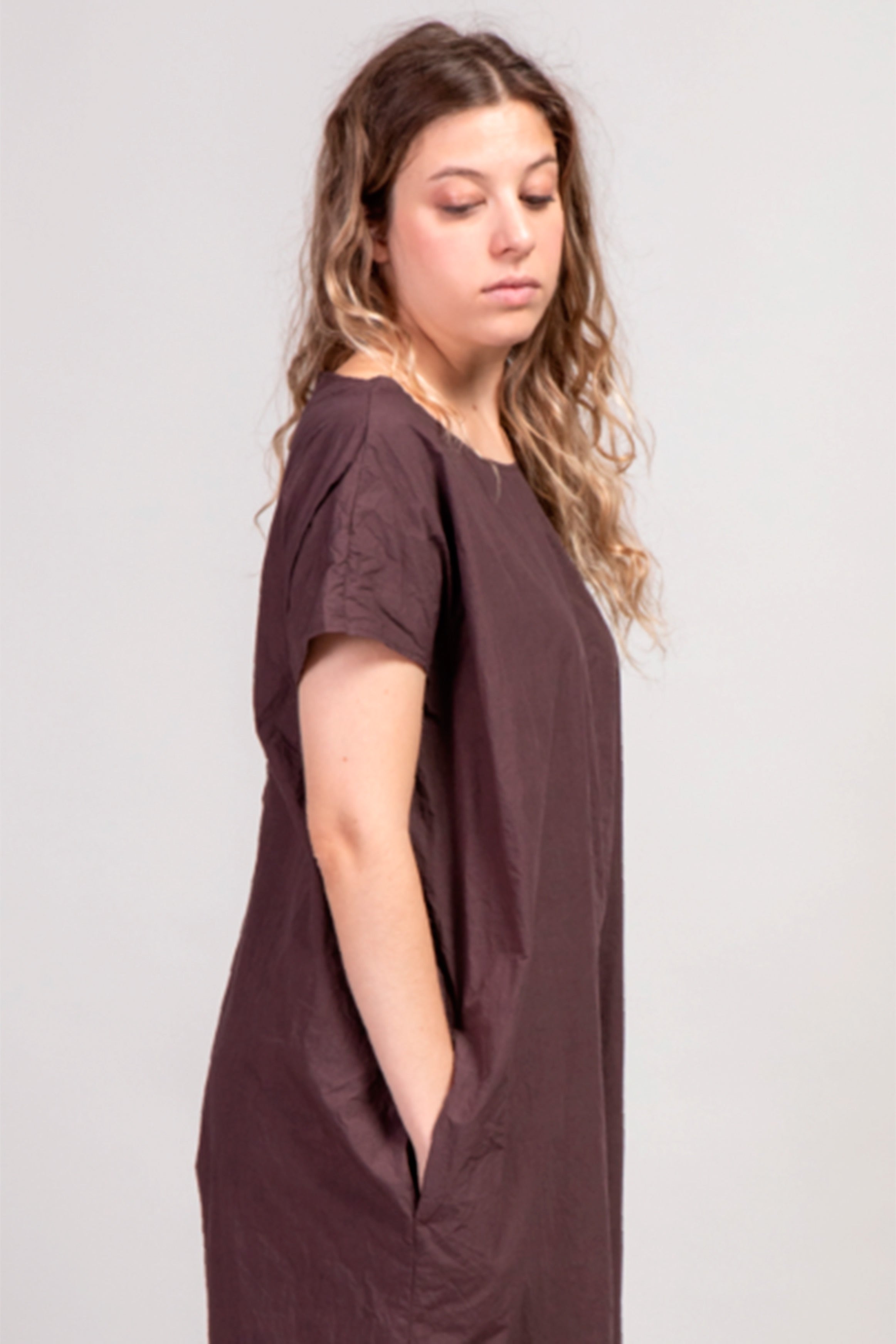 sleeveless jumpsuit tc grape