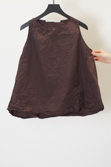 sleeveless top tc grape