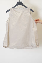 sleeveless top tc pebble