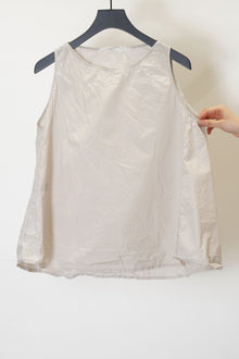 sleeveless top tc pebble
